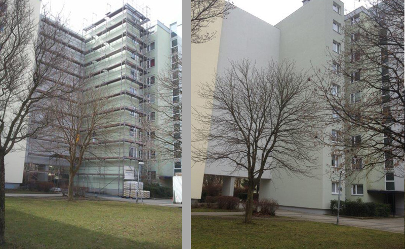 Fassadenanstrich